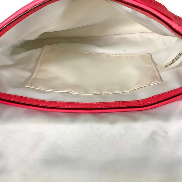 π2xHPπCOACH Pink Leather Eyelet Mini Crossbodyπ - Picture 7 of 8